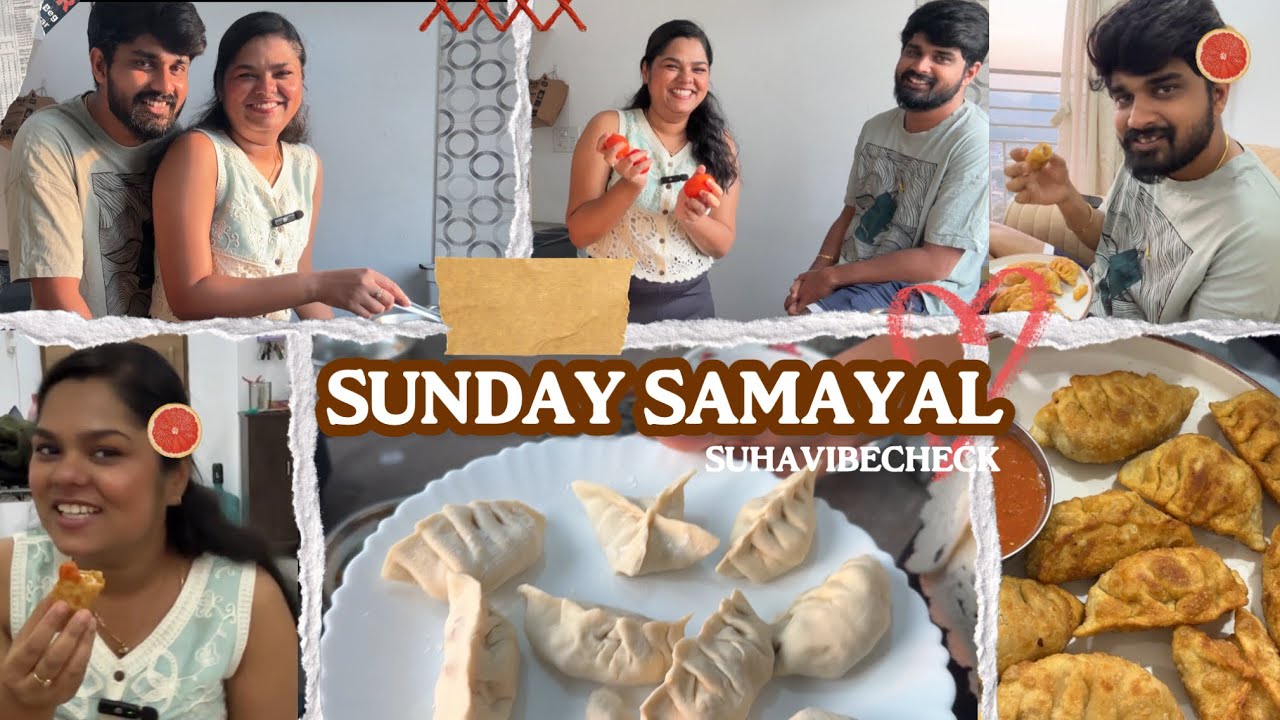 Vanga samaikalam friends🧑🏻‍🍳🥟 | Sunday Samayal | SuhaVibeCheck