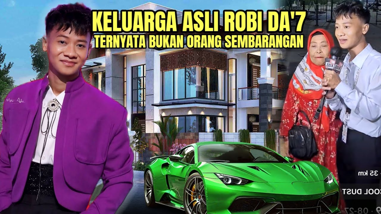 CALON JUARA DA7 !!  INILAH FAKTA DAN KELUARGA ASLI ROBI DA'7 !! 