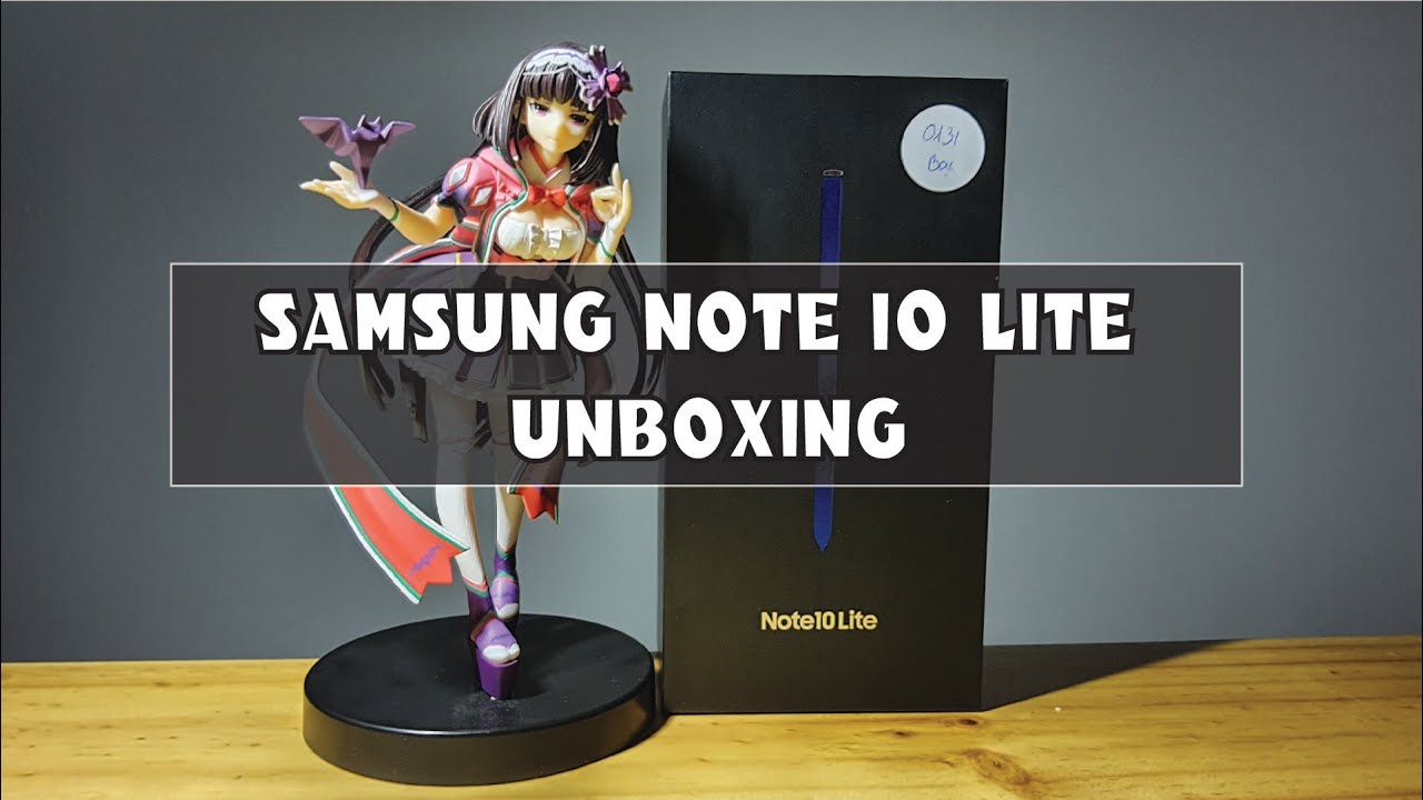 Samsung Note 10 Lite Unboxing | Unbox, Camera, Fingerprint Test