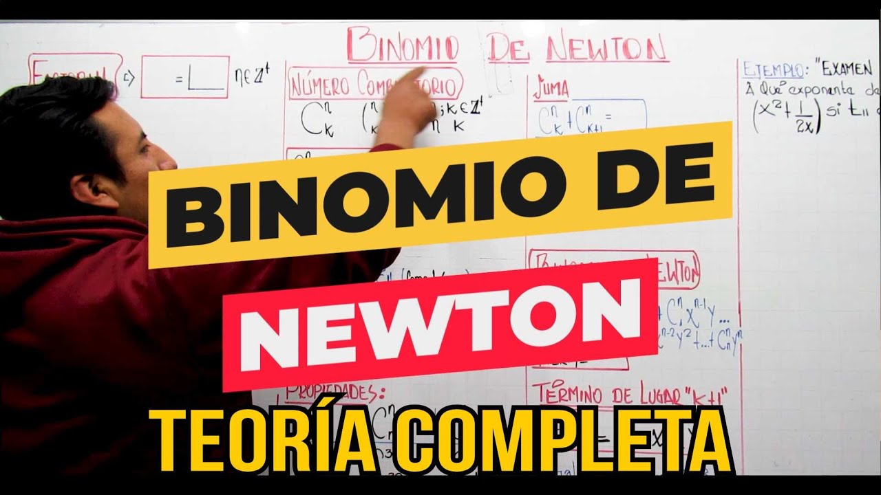 BINOMIO DE NEWTON | TEORÍA COMPLETA | ÁLGEBRA CON LALO