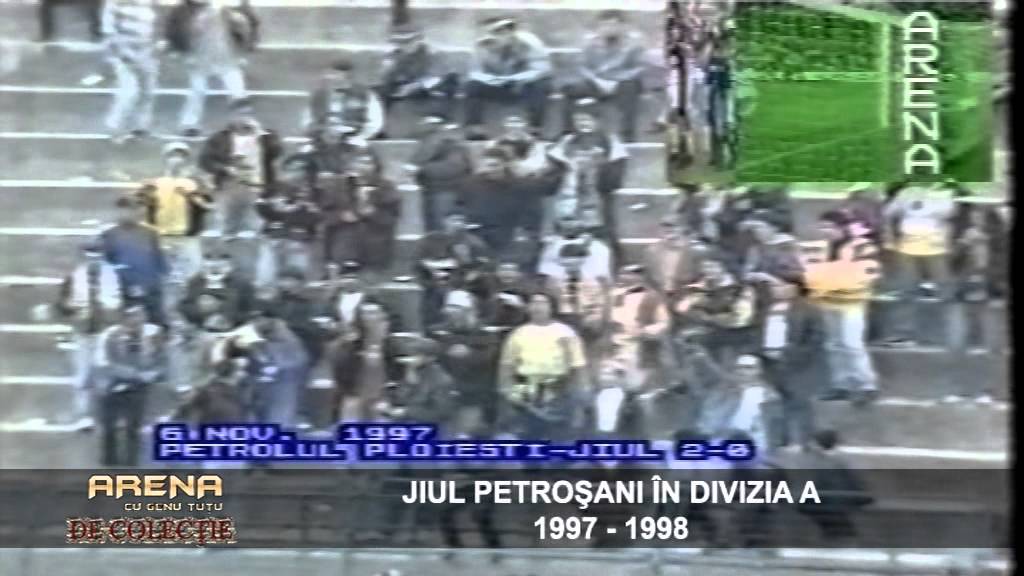 ARENA DE COLECTIE   10 IULIE 2015   Jiul Petrosani in divizia A 1997   1998