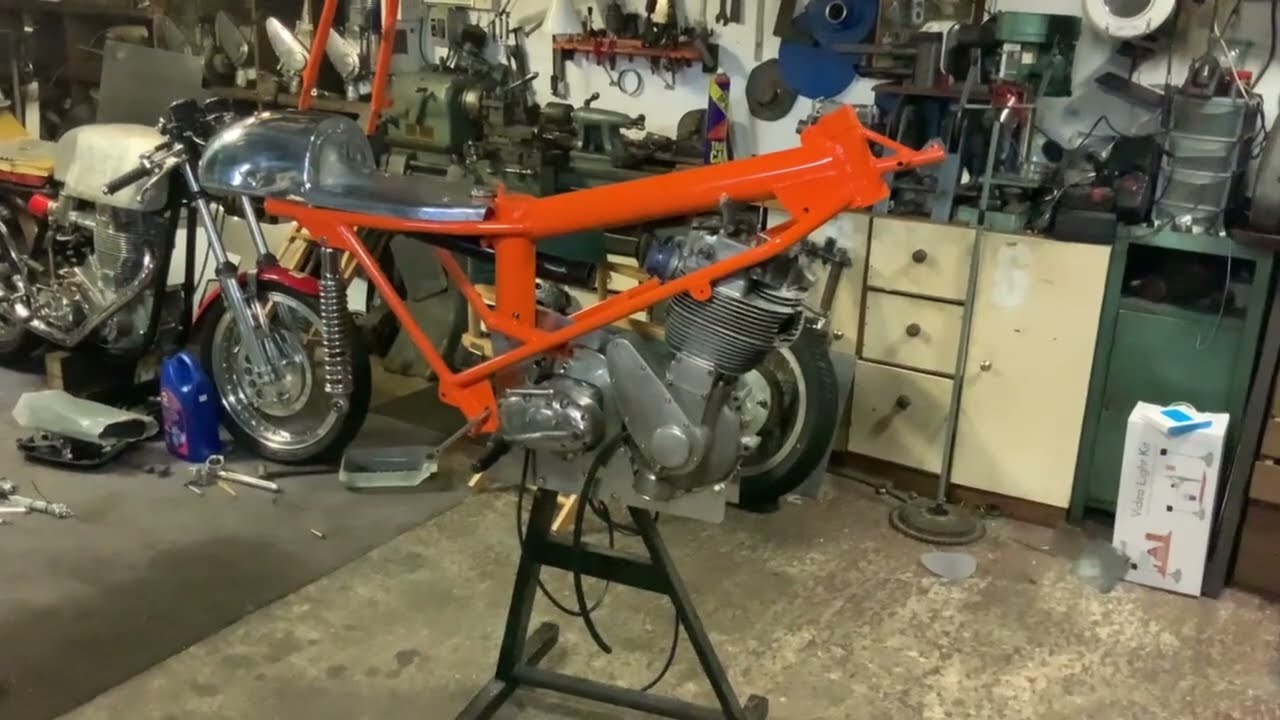 Garage talk with Dale - Episode 11 - The frame and seat are looking good