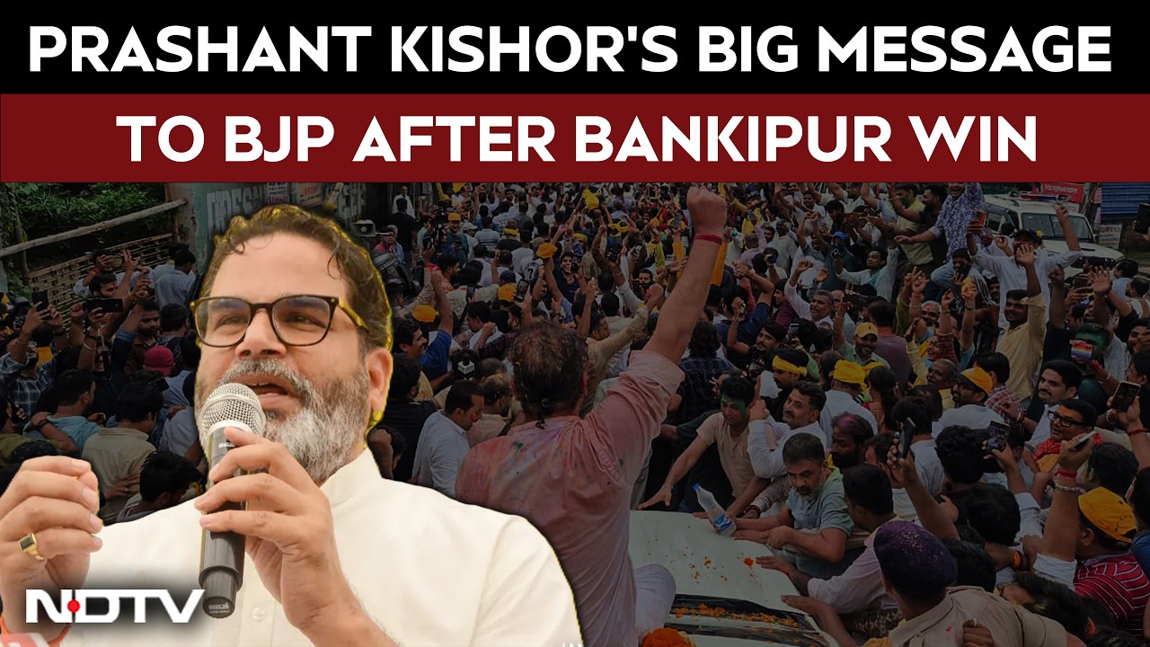 Bankipur Bypoll Result | 'People Need Jobs, Not Promises': Prashant Kishor To BJP After Historic Win