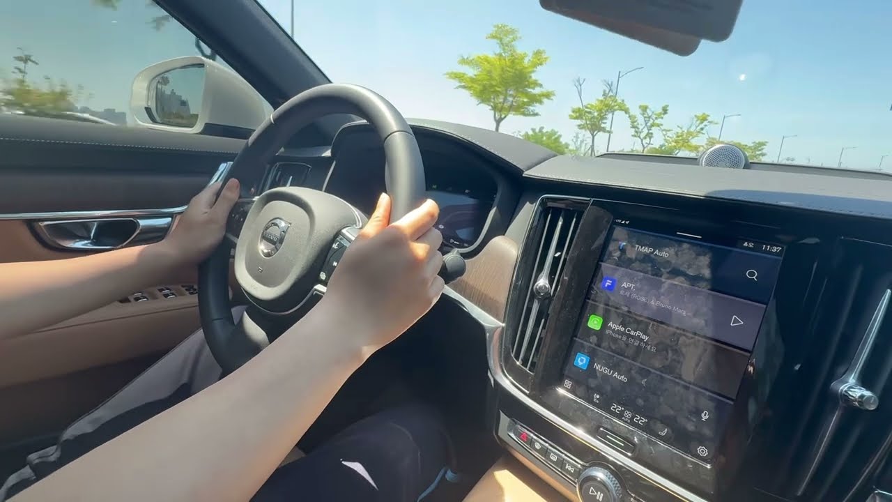 2025 Volvo S90 B5 Passenger POV Driving