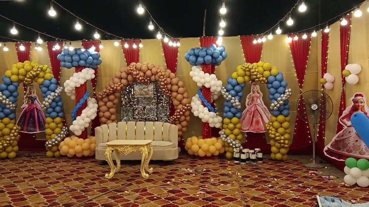 13.10.25.balloon decoration.sobai like comment share koro please.