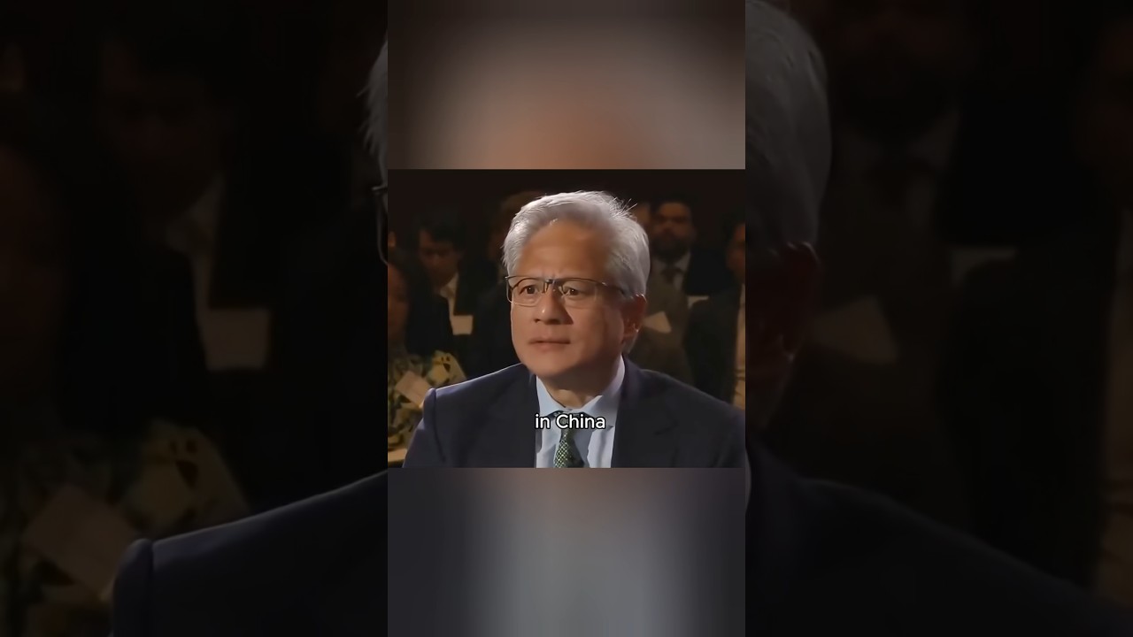 NVIDIA CEO is saying about China AI infrastructure  #china #ai