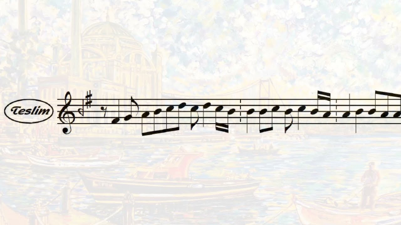 Irak Peşrev - Zeki Mehmed Ağa (with notes)
