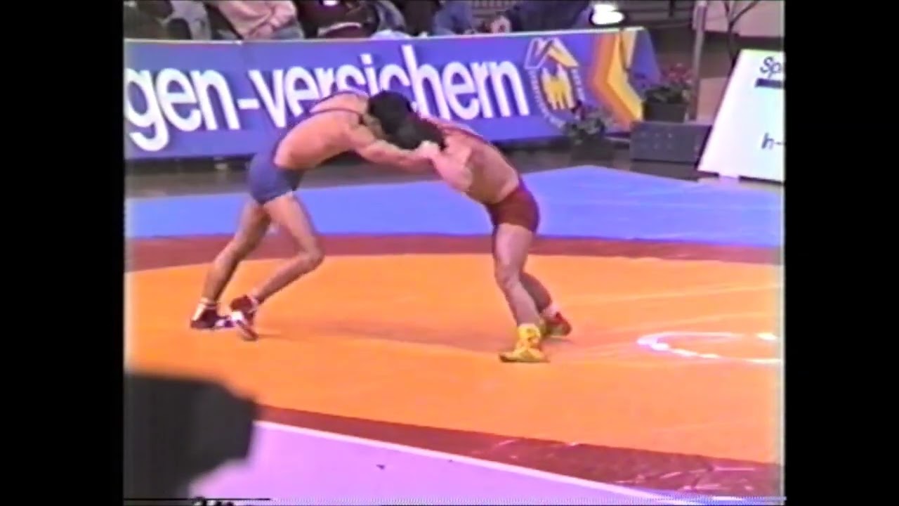 letzte DDR Meisterschaft im Ringen 1989 in Frankfurt/Oder