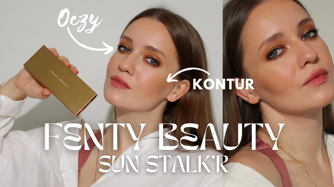 CAŁY MAKIJAŻ JEDNĄ PALETĄ? - Test Fenty Beauty Sun Stalk'r Palette