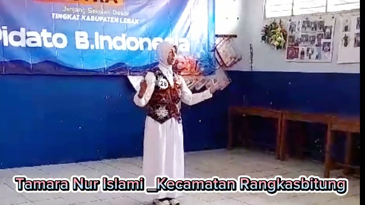 Juara 1 Pidato FLS2N Tingkat SD Kab. Lebak!!! 