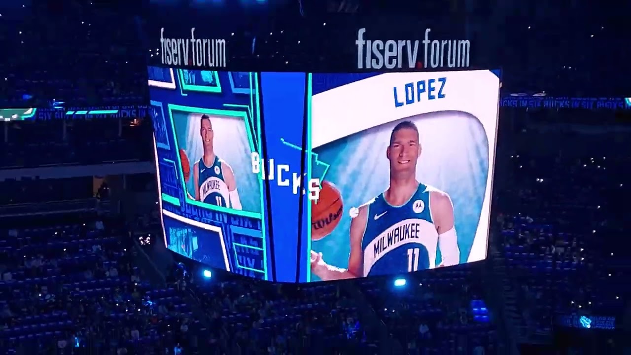 NBA In Season Tournament New York Knicks at Milwaukee Bucks intro video