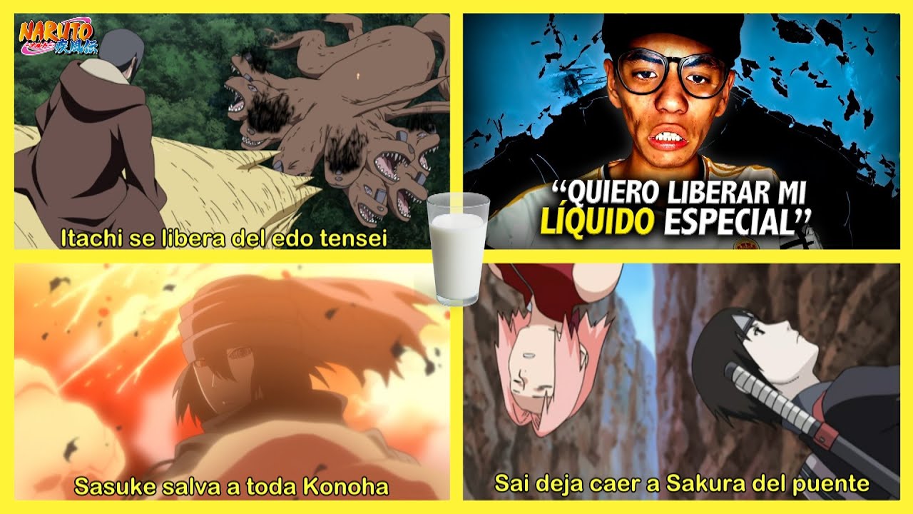 Top 7: Momentos que me Hicieron Liberar el Líquido Especial de los Hombres en Naruto🥛