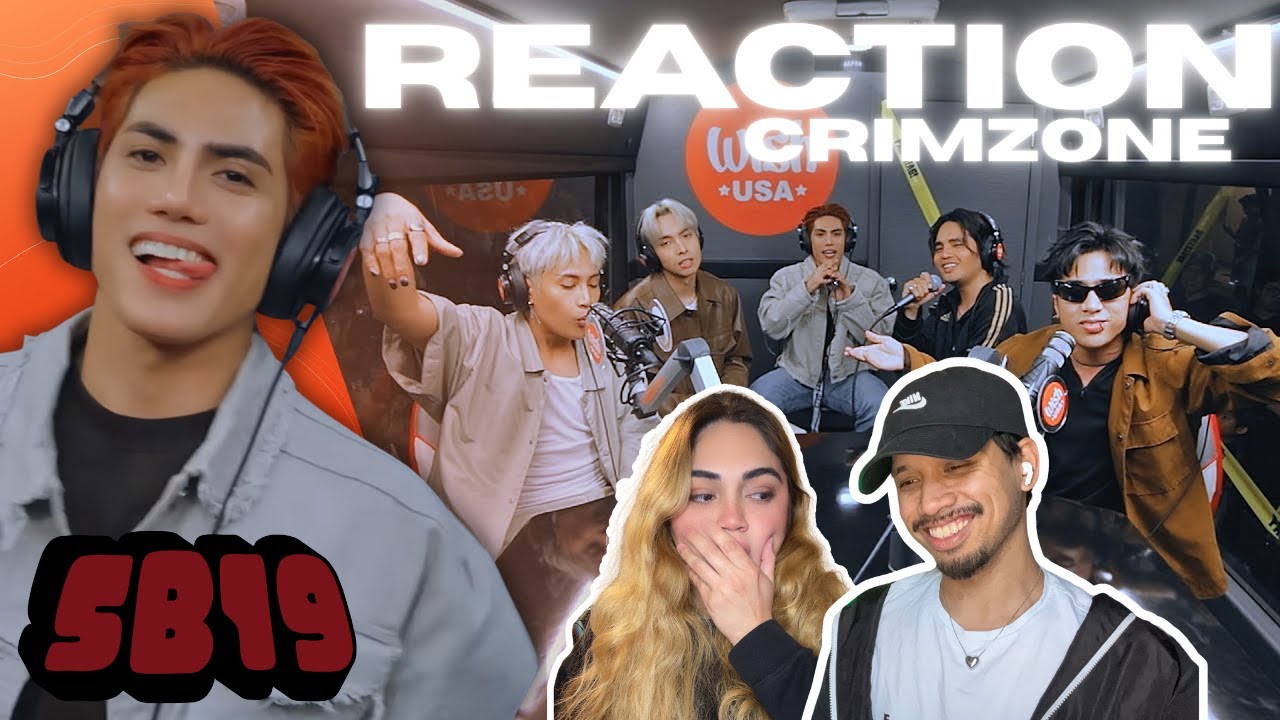 SB19 ‘Crimzone’ (Lyric & Wish Bus) Reaction | Their Live Vocals Are NEXT LEVEL! 🇵🇭