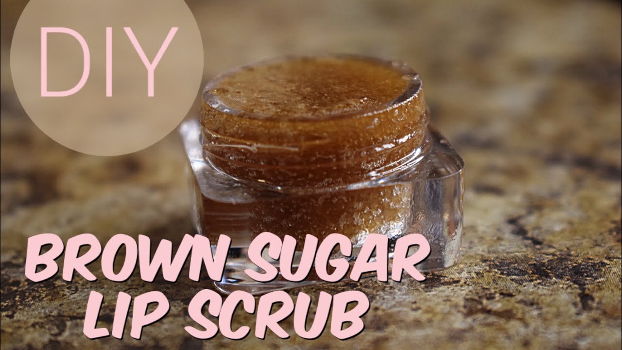 DIY Brown Sugar Lip scrub for Soft, Plump lips!