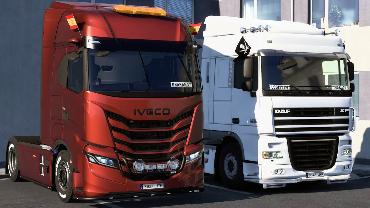Hacemos Dos Rutas En La Carretera Con Mas Trafico Real De TruckersMP | #16 ETS2 TruckersMP