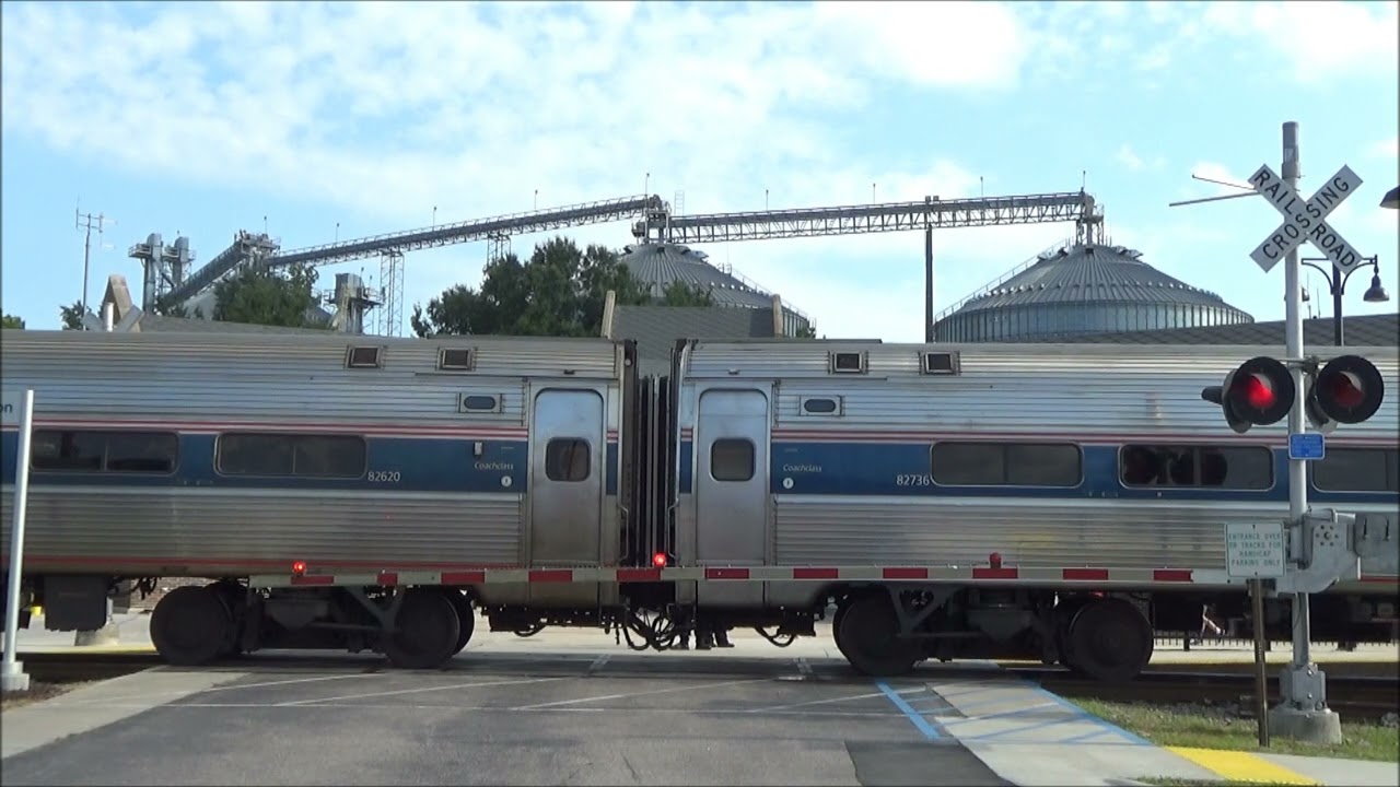 Amtrak Station Entrance Railroad Crossing, Selma, NC