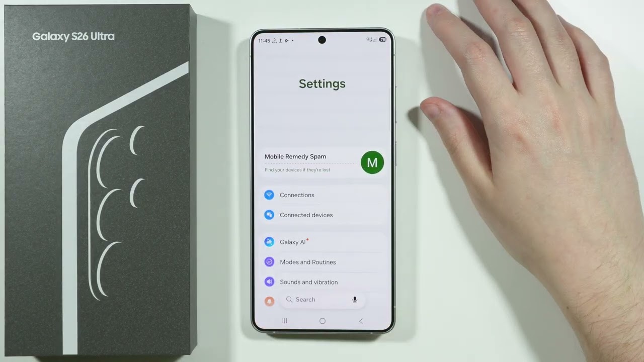 Samsung Galaxy S26 Ultra: Jak naprawić problemy z dotykiem po zainstalowaniu folii ochronnej na e...