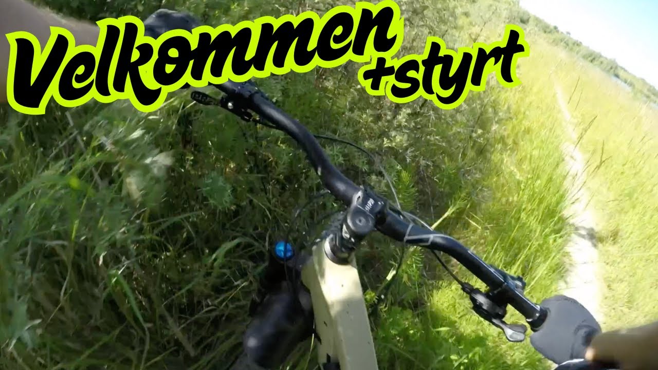 Mountainbike og styrt ved Lynghøjsøerne – Velkommen til Kanalen