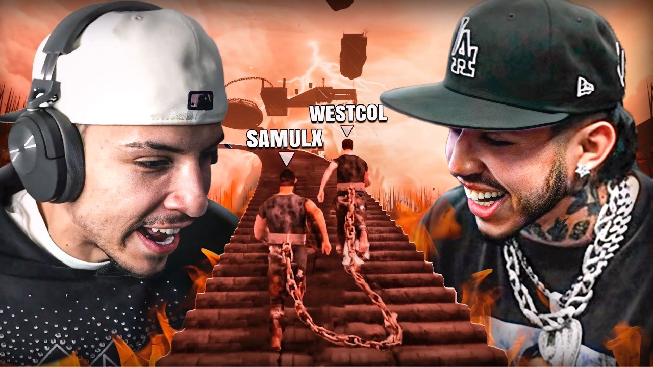 ROMPIENDO NUESTRA PACIENCIA 😡 JUGANDO CHAINED TOGETHER CON WESTCOL | Samulx