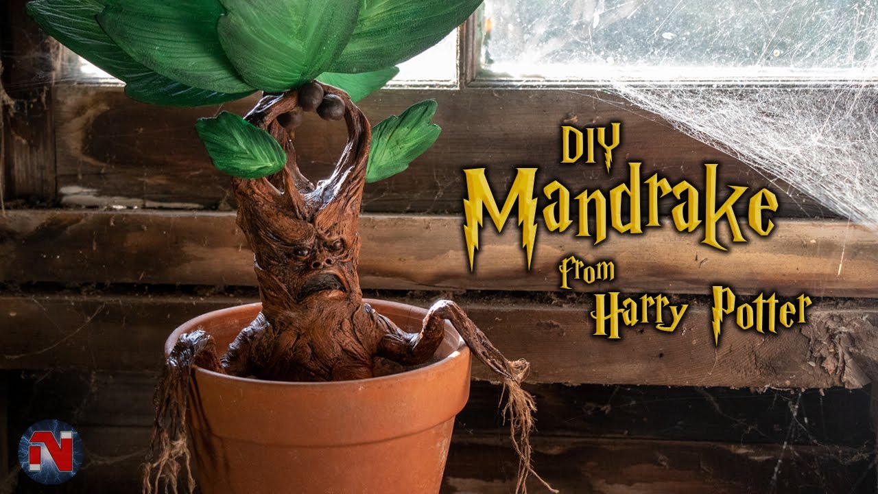 Harry Potter Mandrake DIY