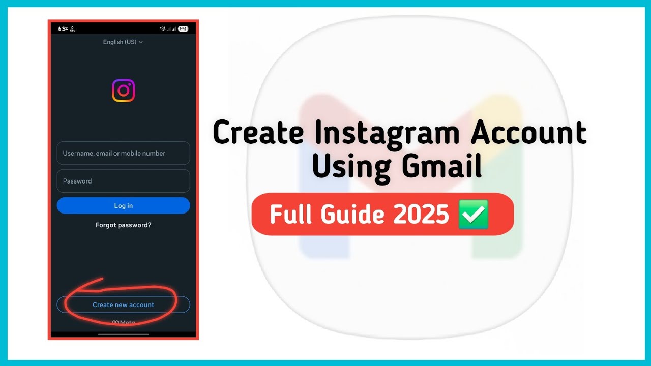 How to Create an Instagram Account Using Gmail (2025) | Step-by-Step Tutorial for Beginners @Byte360