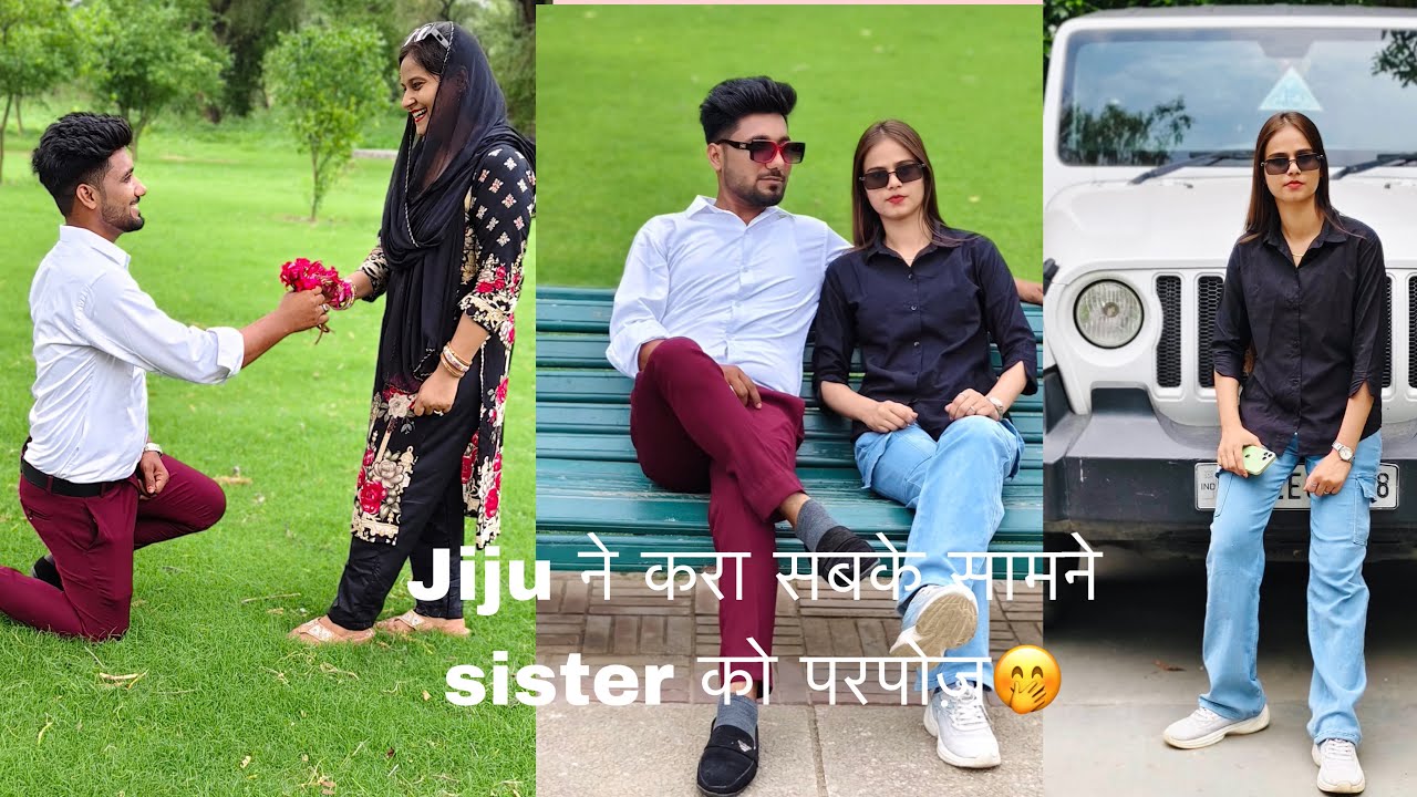 Jiju na kra sabke samne purpose 🤭 hum gay sab piknik pa 😇