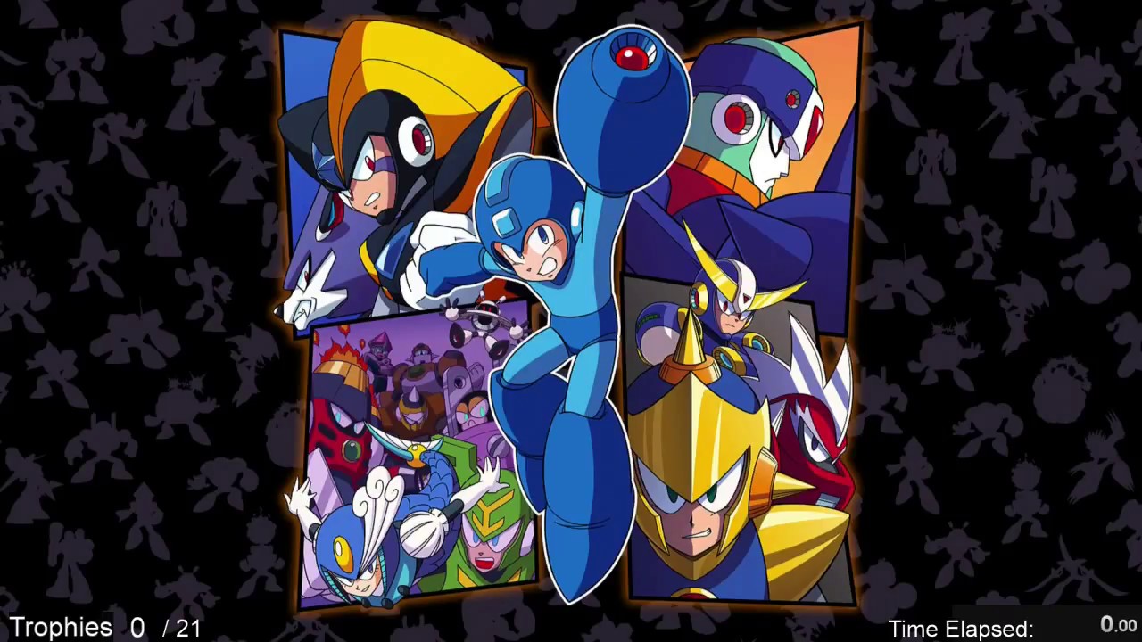 Mega Man Legacy Collection 2 - All Trophies in 90 minutes