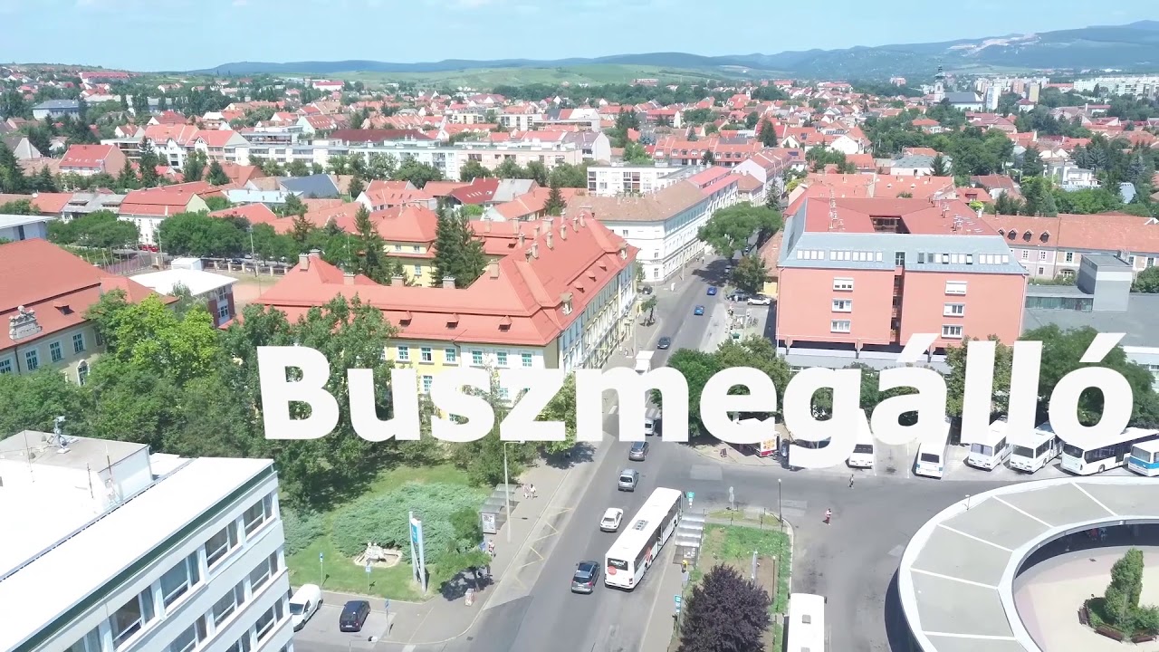 Eger délről északra feliratozva