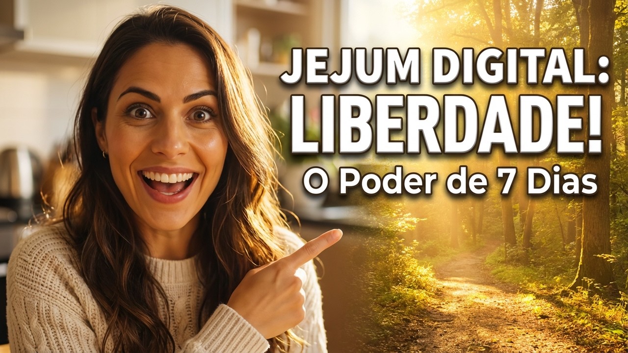 O Poder do Jejum Digital | 7 dias sem celular e o que acontece