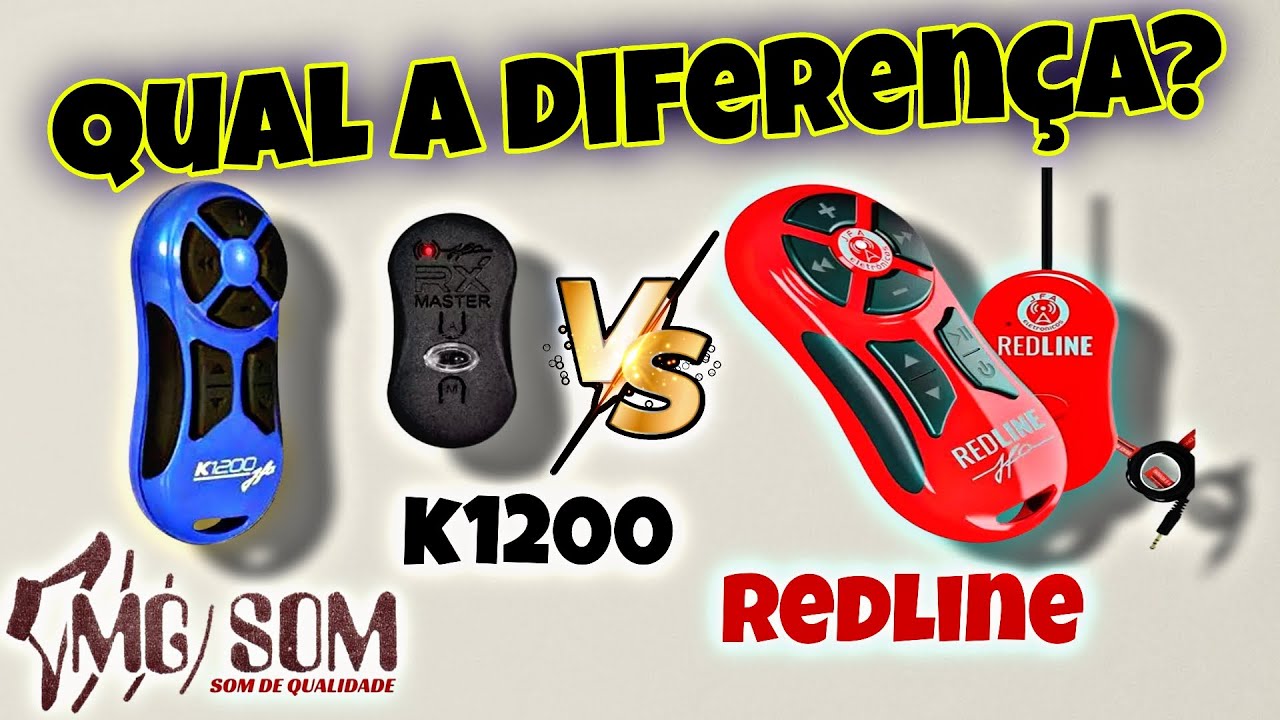 QUAL A DIFEREN&Ccedil;A NA PR&Aacute;TICA ENTRE CONTROLE LONGA DIST&Acirc;NCIA JFA REDLINE E K1200
