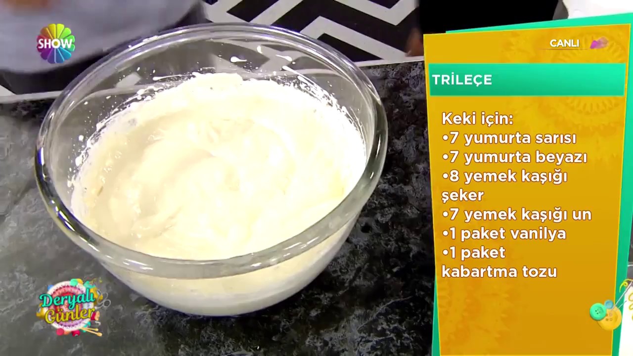 Trileçe yapımı!