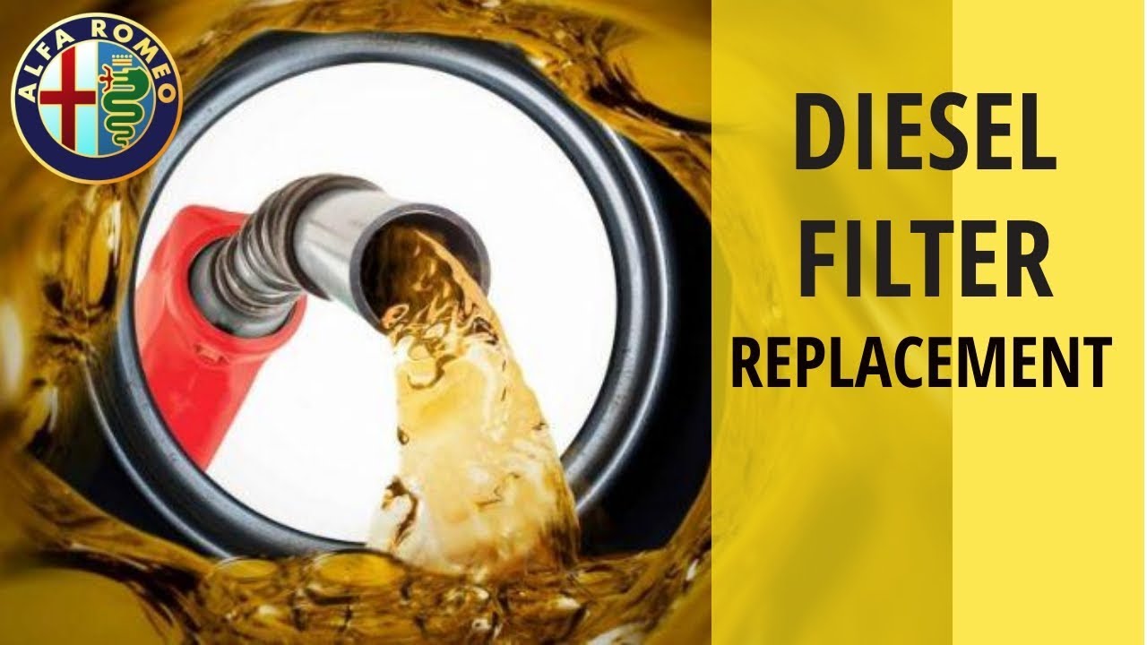 Turbo Diesel Fuel Filter Replacement - Alfa Romeo 147 jtdm
