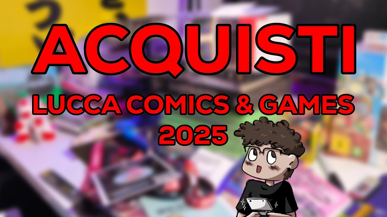 La mia esperienza al Lucca Comics & Games 2025 + ACQUISTI #luccacg25