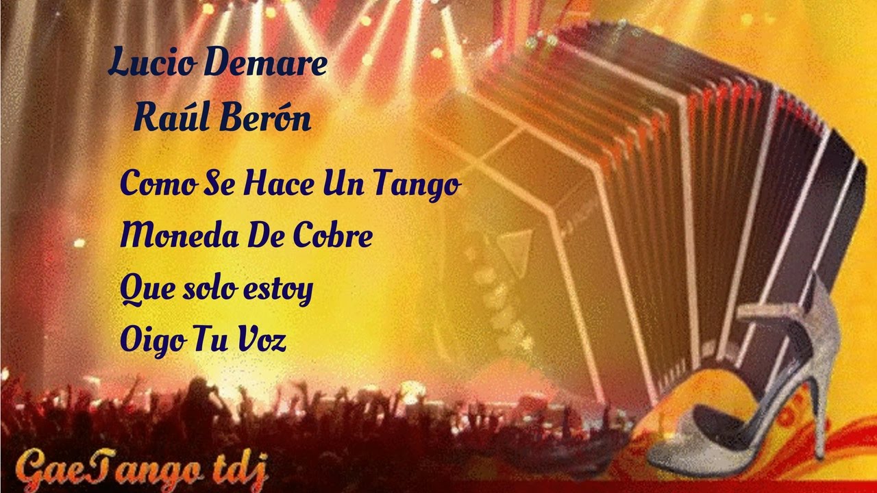 Tanda di tango Lucio Demare Raúl Berón 1943