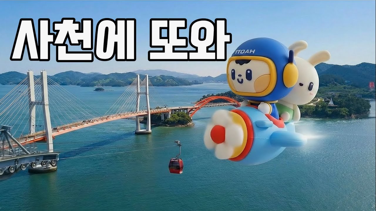 자연과 미래가 공존하는 도시 사천 #사천여행 #ai #사천시