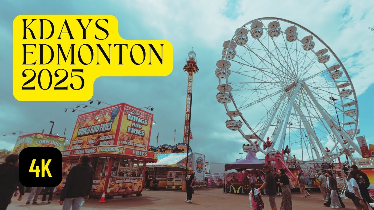 K-Days 2025 POV: Walking Edmonton's BEST Summer Fair!