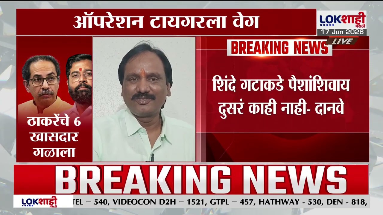 Ambadas Danve on Sanjay Shirsat | संजय शिरसाट यांच्याइतकी नमक हरामी तर कोणी केली नाही