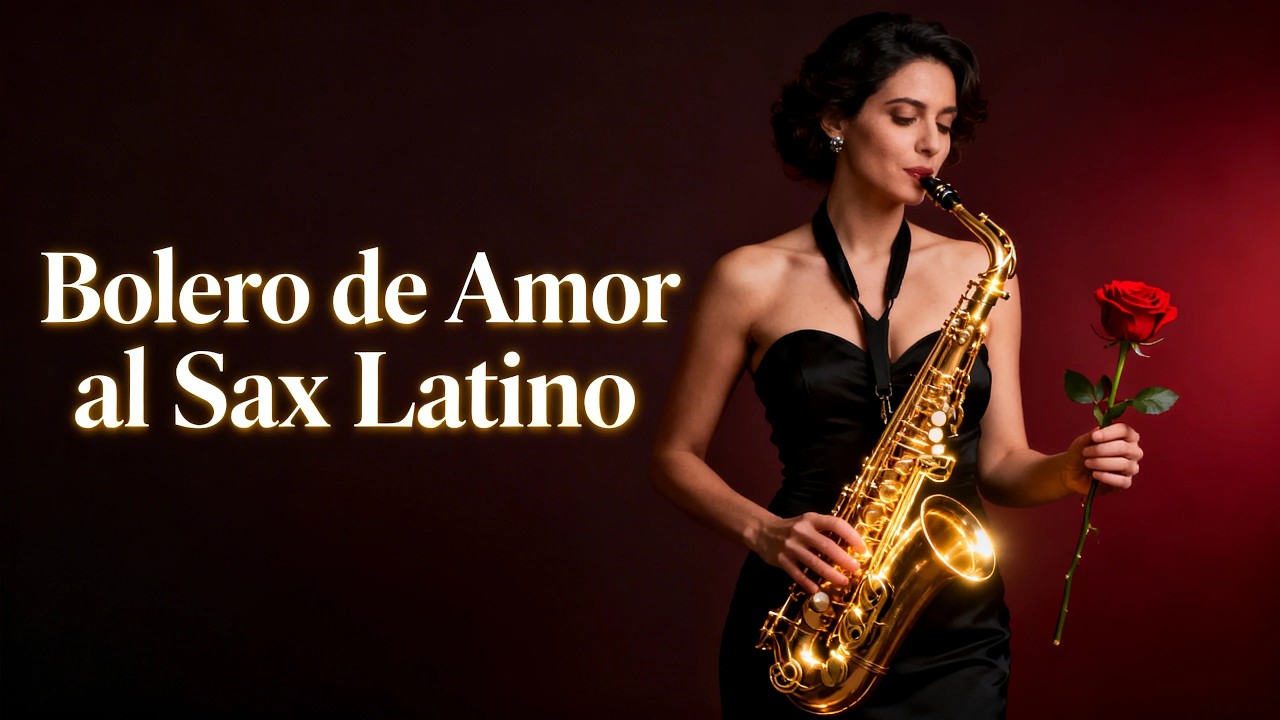 🎷 Bolero de Amor al Sax Latino EN VIVO 🔴 Música Instrumental Romántica