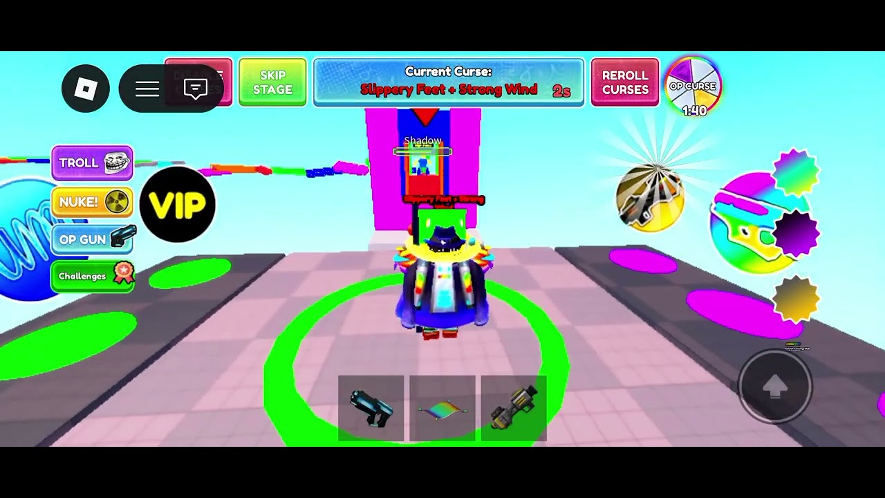 Obby but your cursed each 20 seconds (part 2)