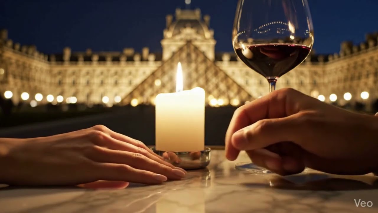 A Night at the Louvre ✨ Romantic Paris Jazz for Your First Date