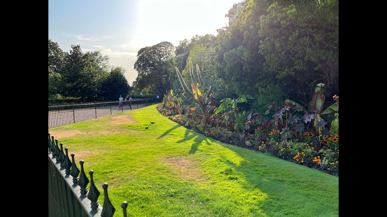London heatwave in Hyde Park