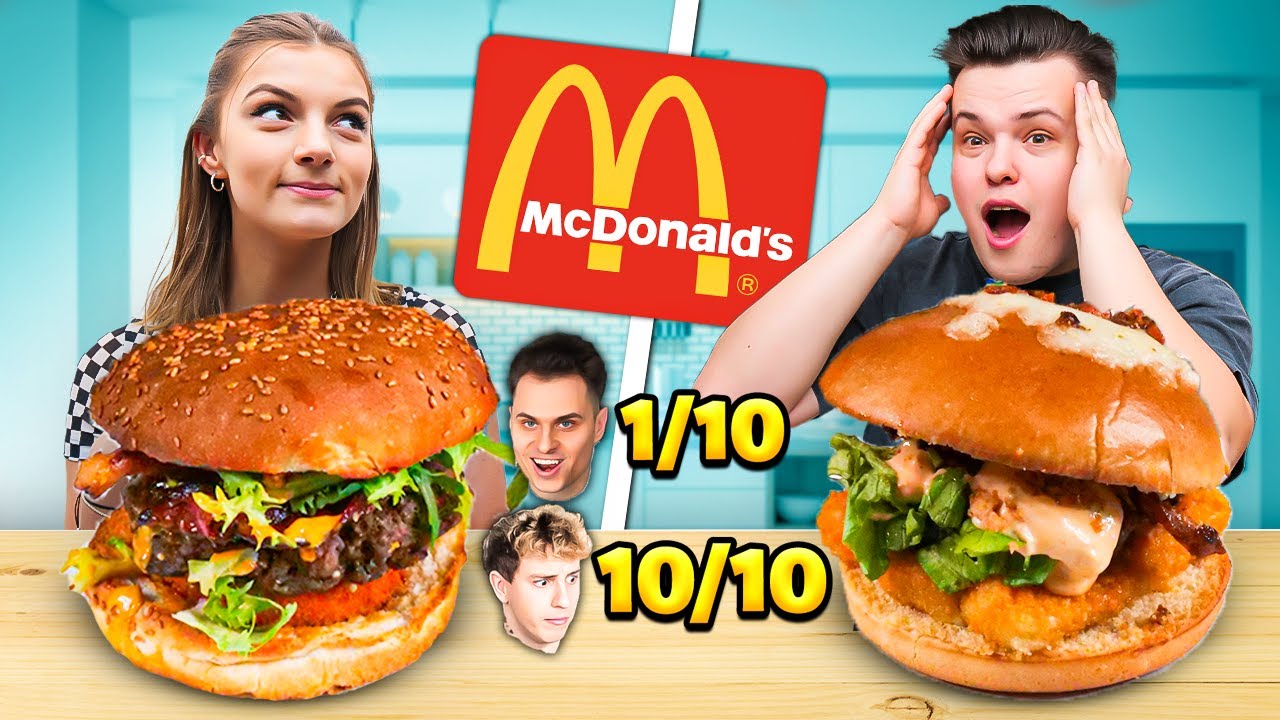 Kto zrobi LEPSZEGO DRWALA z McDonalds WYGRYWA ! *pożegnianie drwala*