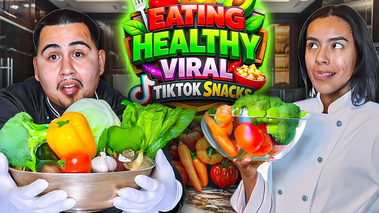 WE TRIED HEALTHY VIRAL TIKTOK SNACKS *TASTY AF*