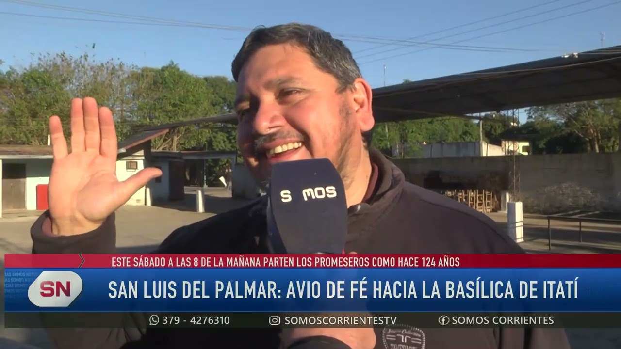 Edición 124° de la  Peregrinación de San Luis del Palmar hacia Itatí.