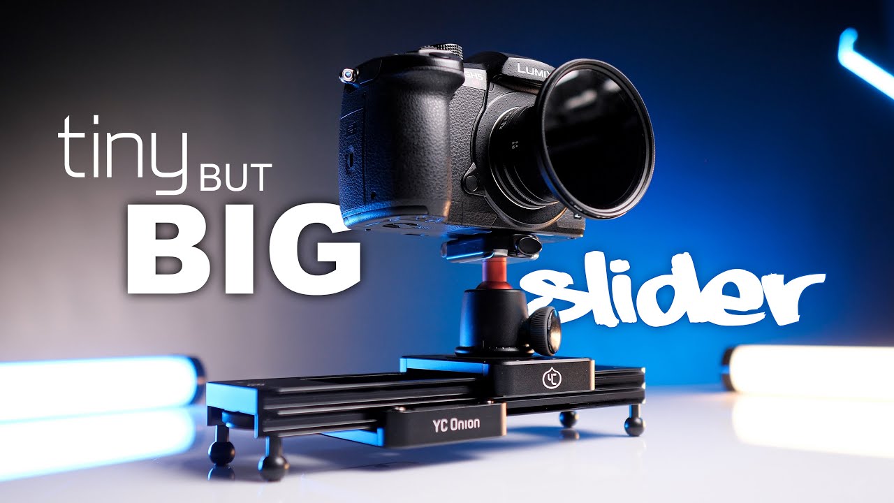 Tiny but BIG...$139 Camera Slider | YC Onion Chocolate Slider