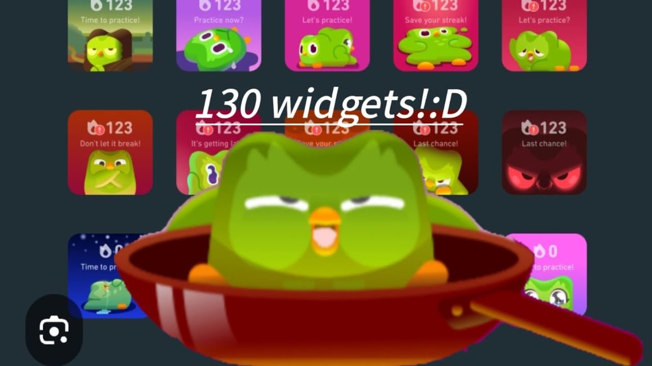 Duo widgets but they get worse… (130 widgets)