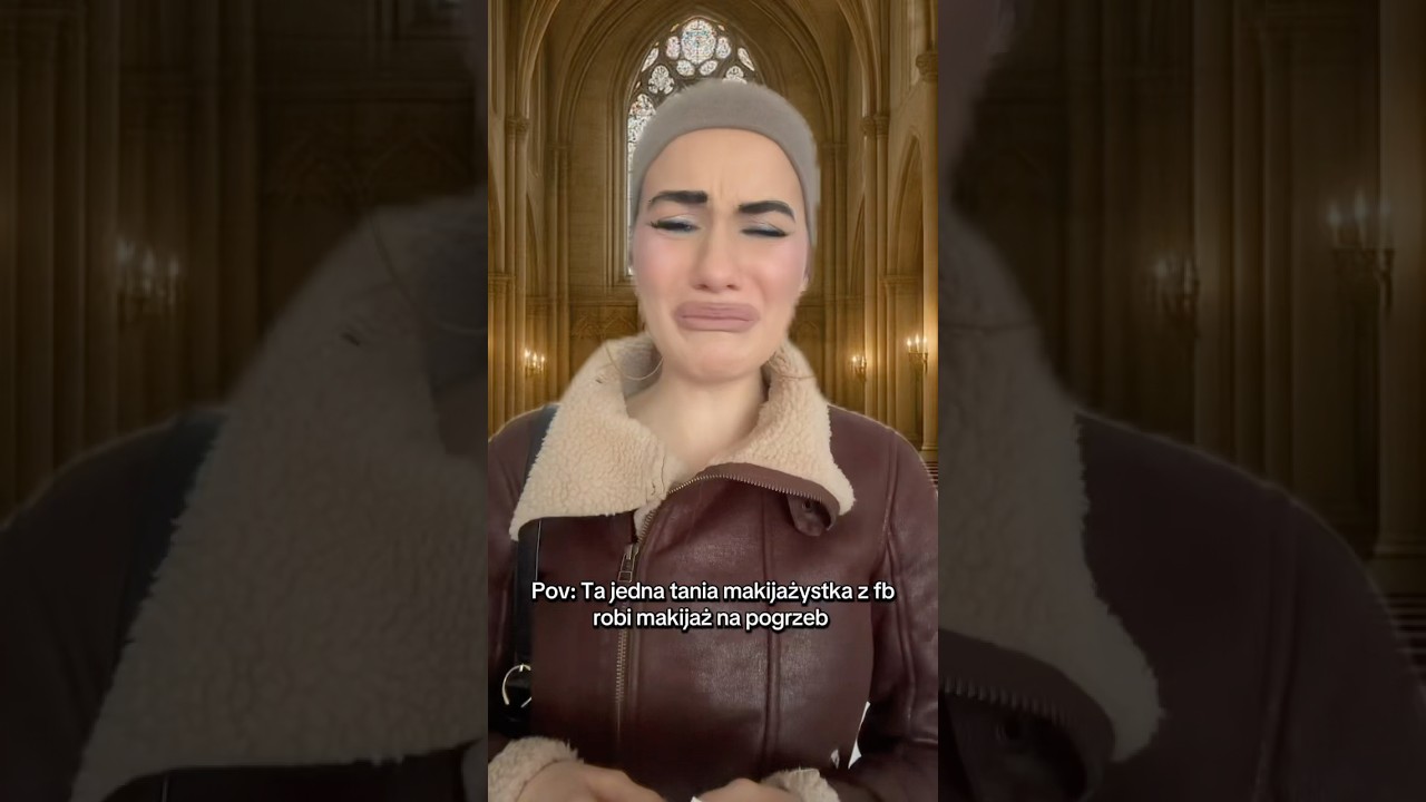 Ta jedna tania makijażystka z fb robi makijaż na pogrzeb #parodia #komedia #funeral #humor #makeup
