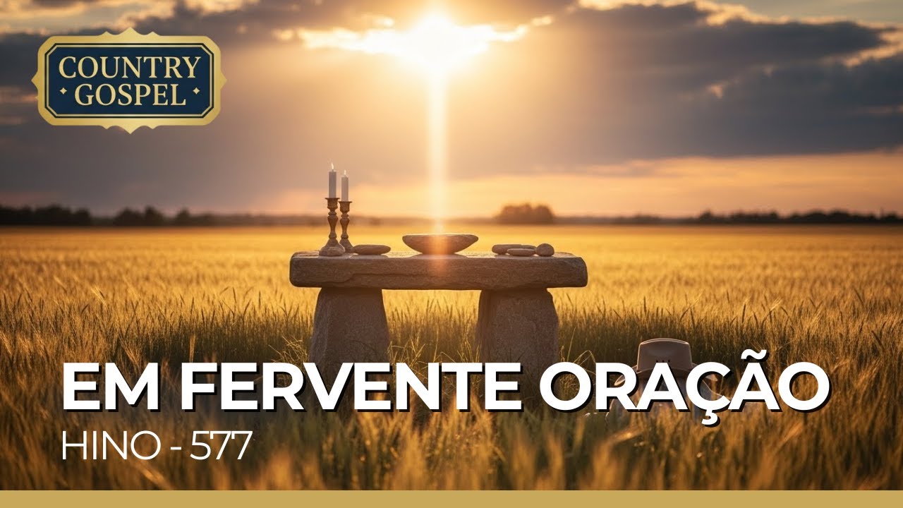Country Gospel  Hino 577 Em Fervente Oração (Acoustic Waltz)  Harpa Cristã