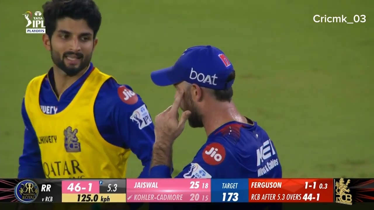 МАТЧ НА ВЫБЫВАНИЕ RCB против RR | IPL 2024 #лучшиемоменты #ipl2025 #rcb #rr