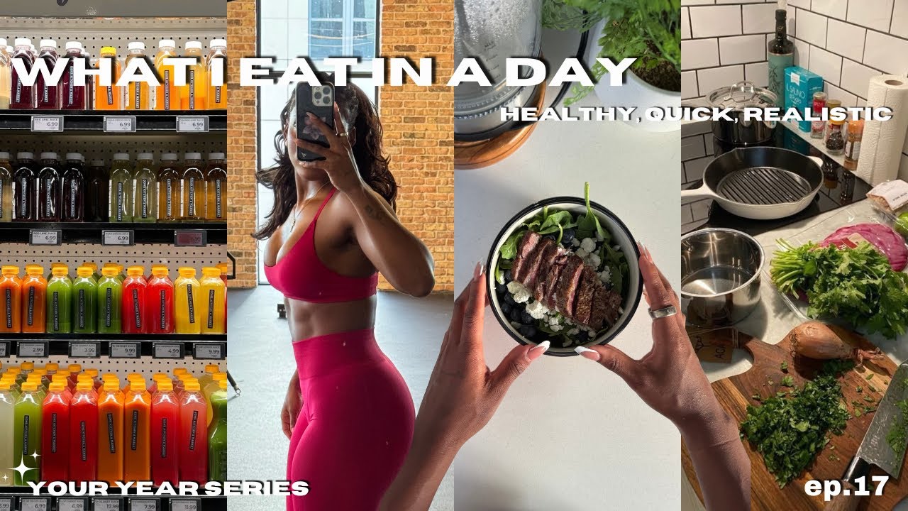 Your YEAR series ep.17 | what i eat in day for fat loss *no tracking*